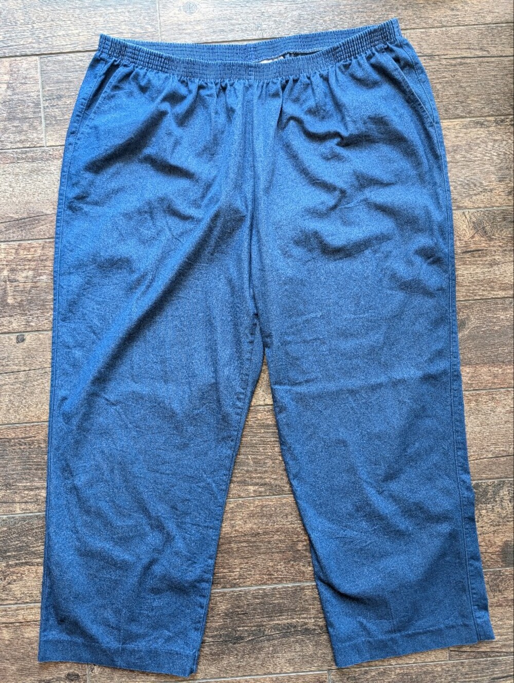 Alfred Dunner Womens Stretch Elastic Waist Pull On Med Wash Jeans Size 24W   New